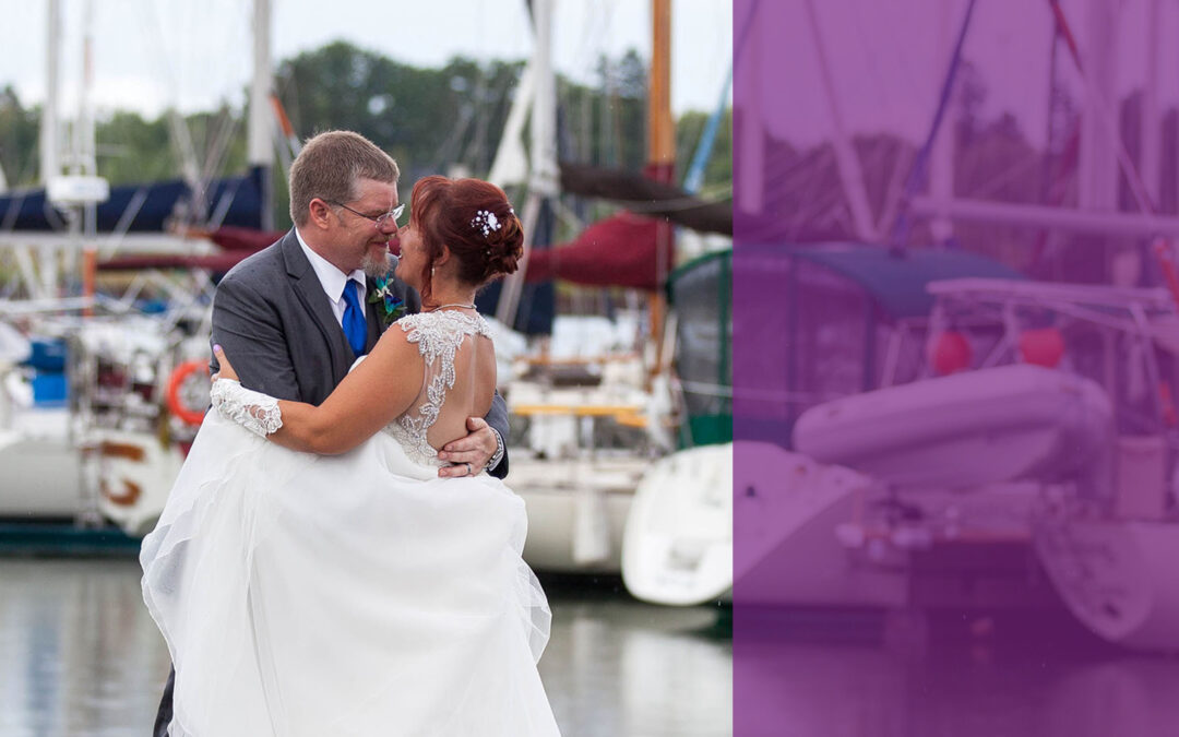Stephen + Corinne: Whitby Yatch Club Wedding